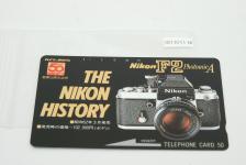 【コレクション向け 未使用】 Nikon F2 フォトミックA テレフォンカード 【THE NIKON HISTORY】