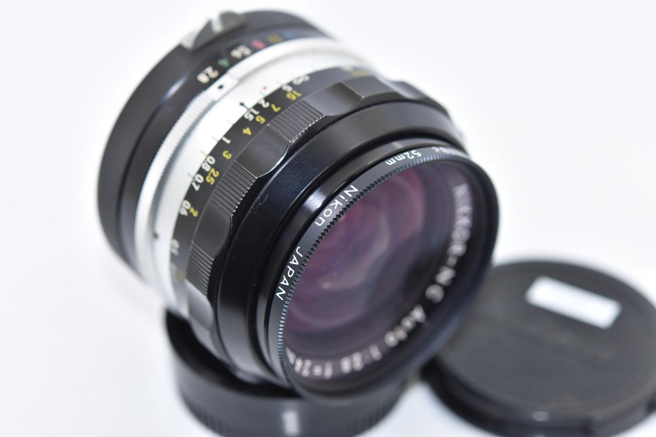 ニコン NIKKOR-N・C Auto 24mm F2.8 【純正52mmL1Bcフィルター付 