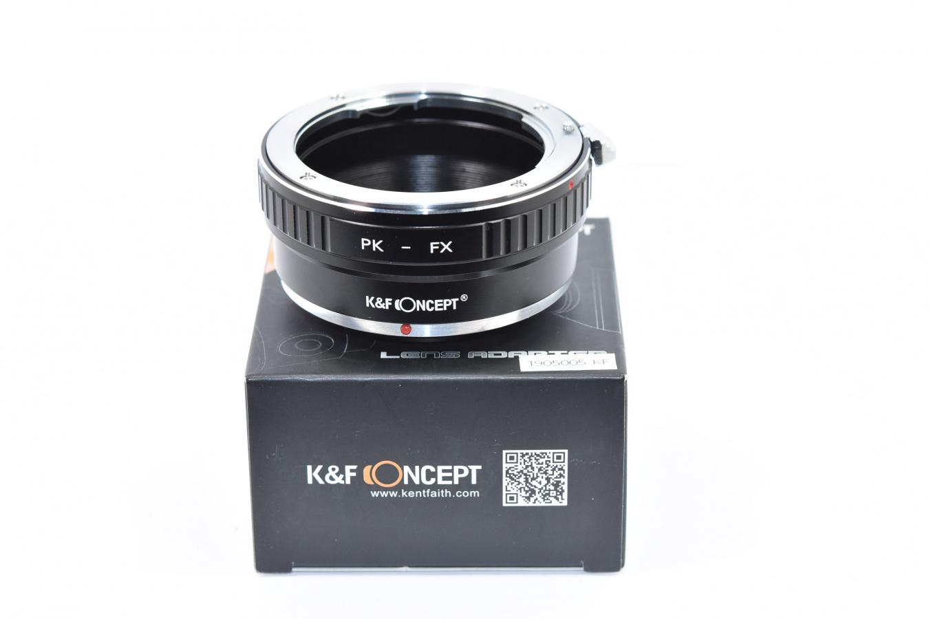 【新 品】 K&F CONCEPT KF-PKX 【ペンタックスKマウント→フジXマウント変換】