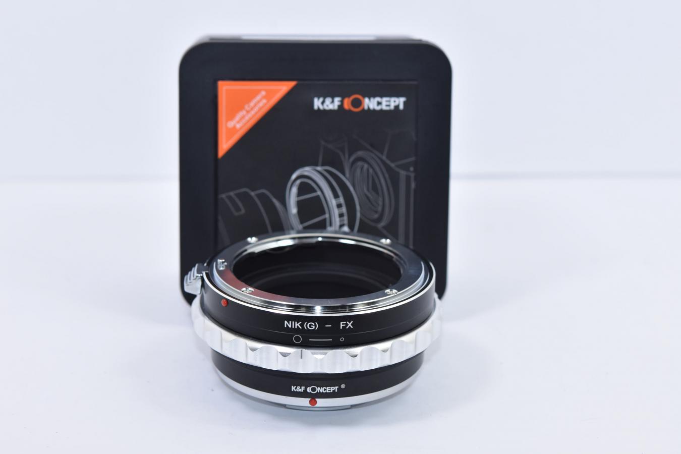 【新 品】 K&F CONCEPT KF-NGX2 【ニコンFマウントGタイプ→フジXマウント変換絞りリング付】