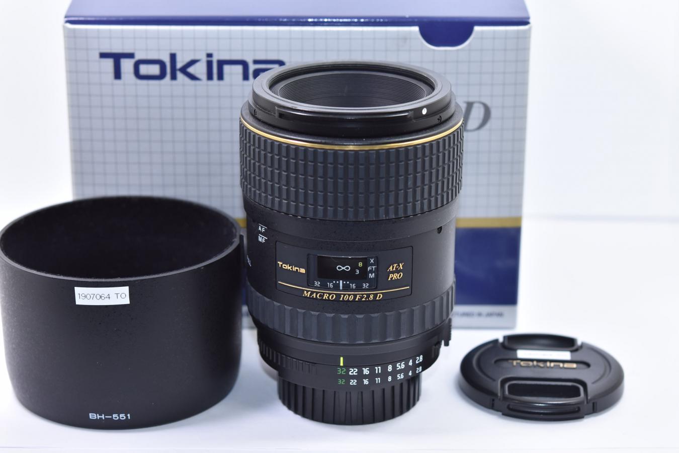Tokina AT-X M100 PRO D 100mm F2.8 MACRO ニコン用 【未記入メーカー 