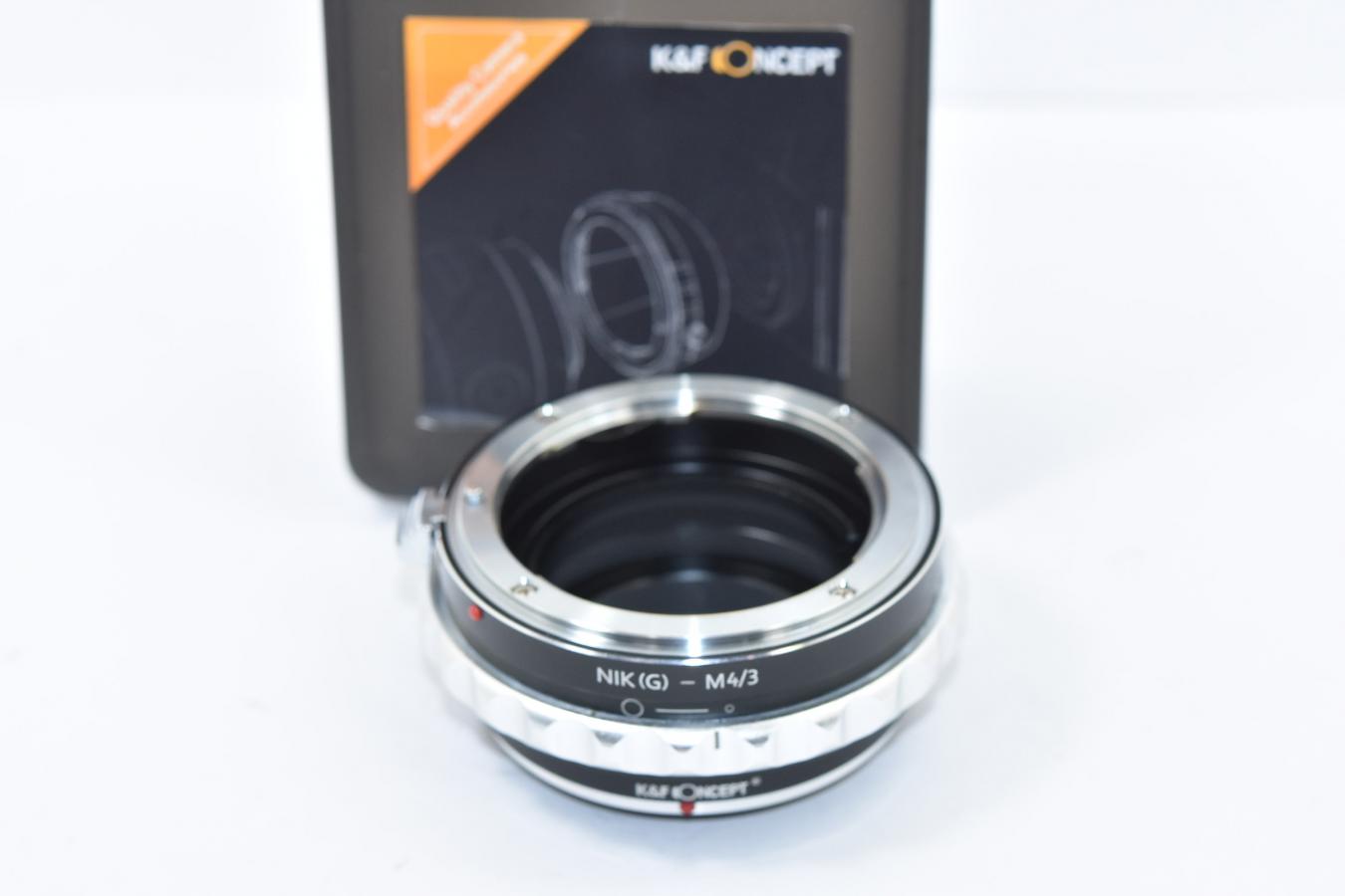 【新 品】 K&F CONCEPT KF-NGM43 【ニコンFマウントGタイプ→マイクロフォーサーズ変換(絞りリング付)】