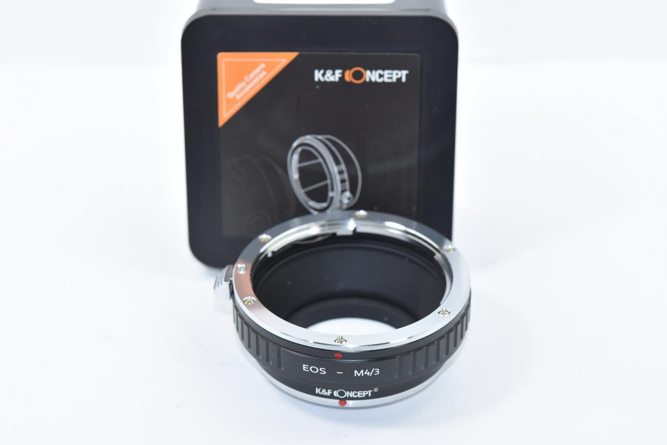 【新 品】 K&F CONCEPT KF-EFM43 【キャノンEFマウント→マイクロフォーサーズ変換】