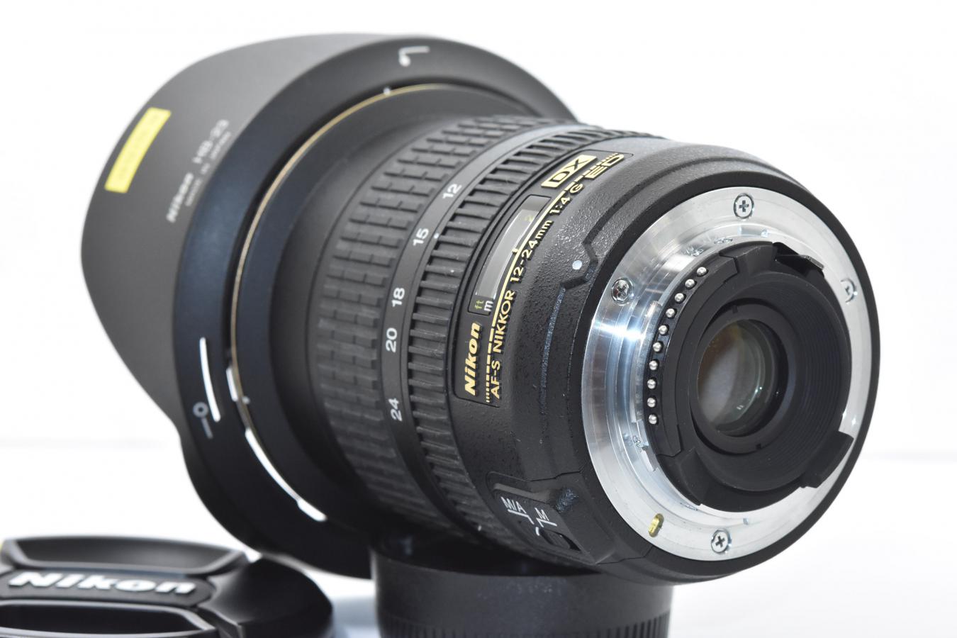ニコン AF-S DX NIKKOR 12-24mm F4G ED 【整備済 純正フードHB-23付