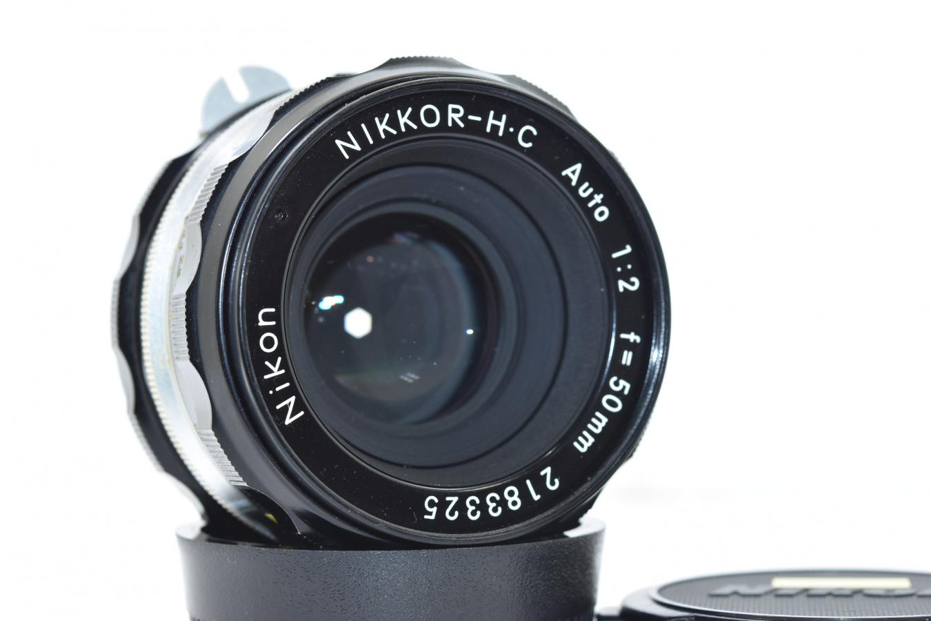超美品 ニコン NIKKOR-H.C Auto 50mm f2 MF　Y792