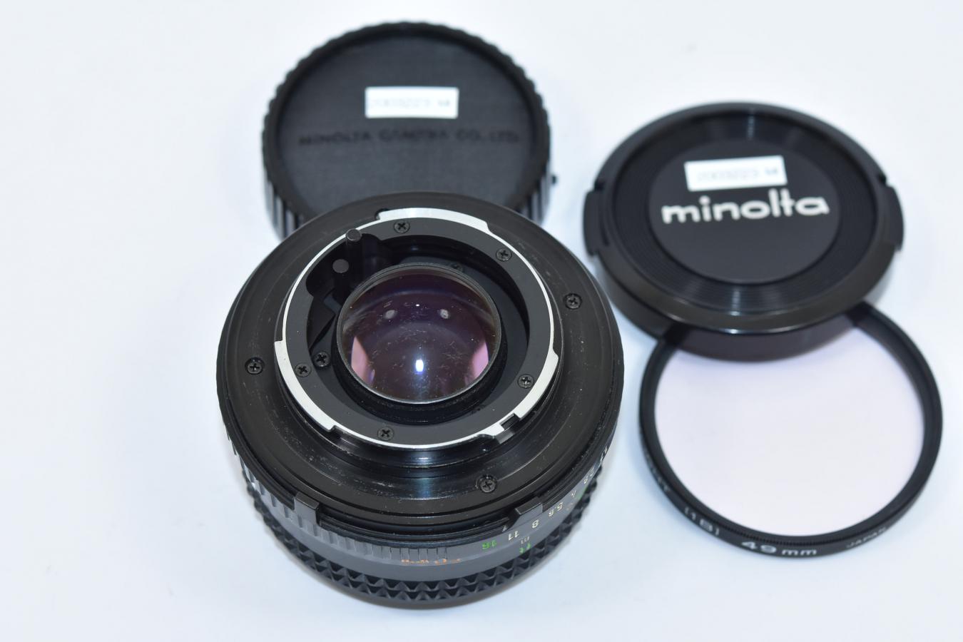 ミノルタ 【B級特価品】 MINOLTA MD ROKKOR 50mm F1.7 【ケンコー製 
