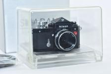 【未使用 希 少】SHARAN Nikon F Black Model Limited Version 【元箱付一式】 MegaHouse Mini Classic Camera Collection