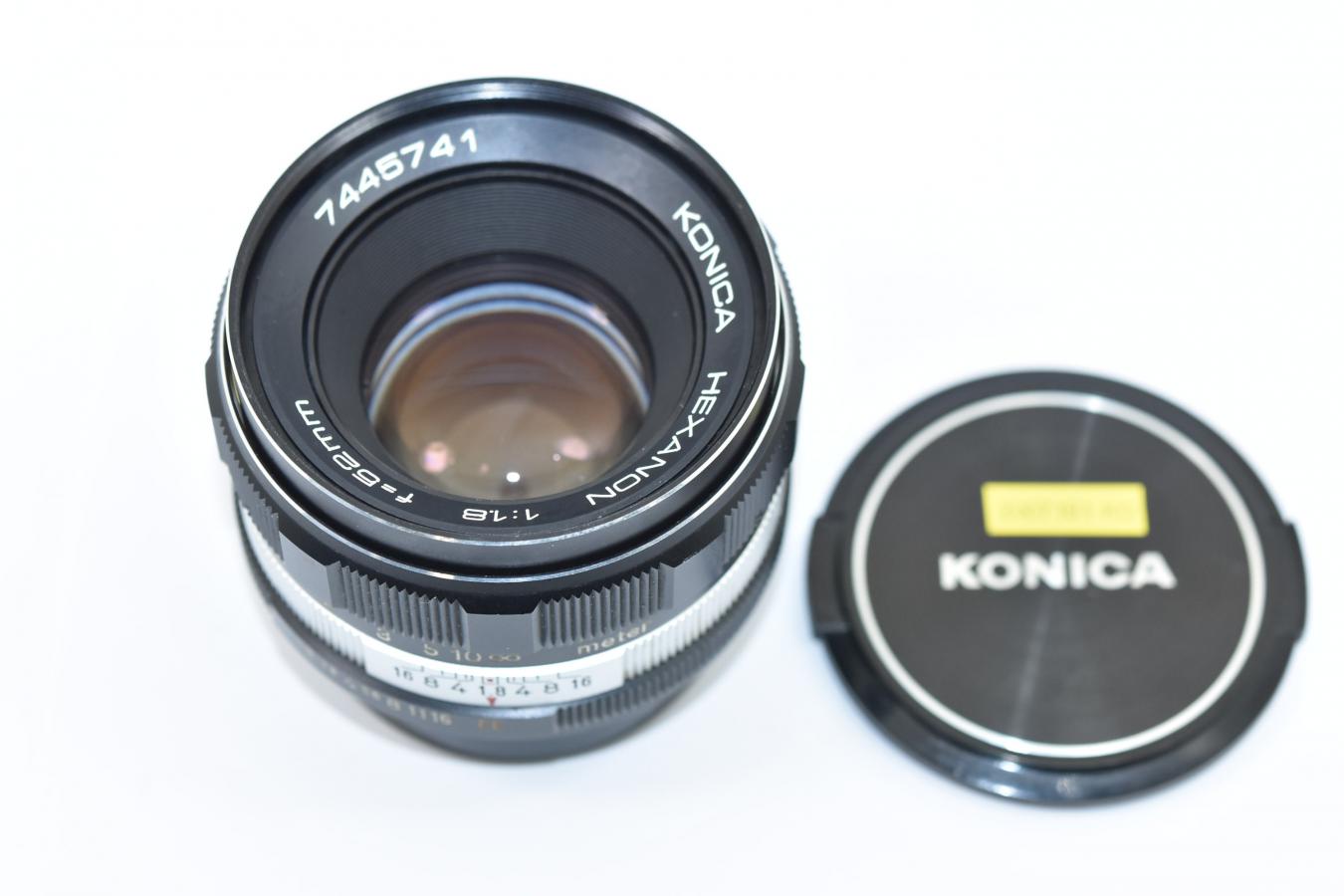 コニカ KONICA HEXANON 52mm F1.8 【カメラ女子に絶大な人気のオールド
