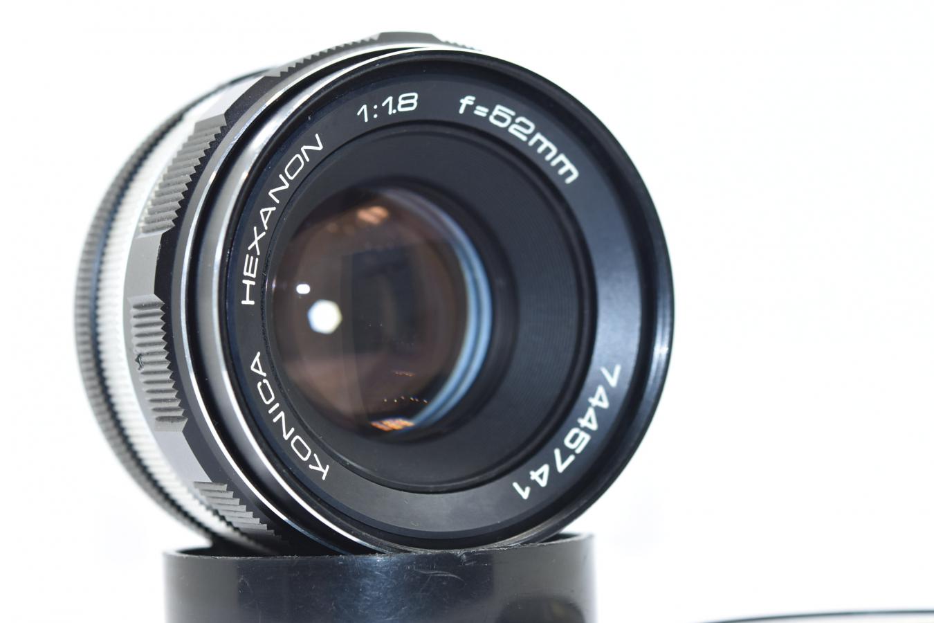 【美品】Konica Hexanon 52mm f1.8  隠れた良玉