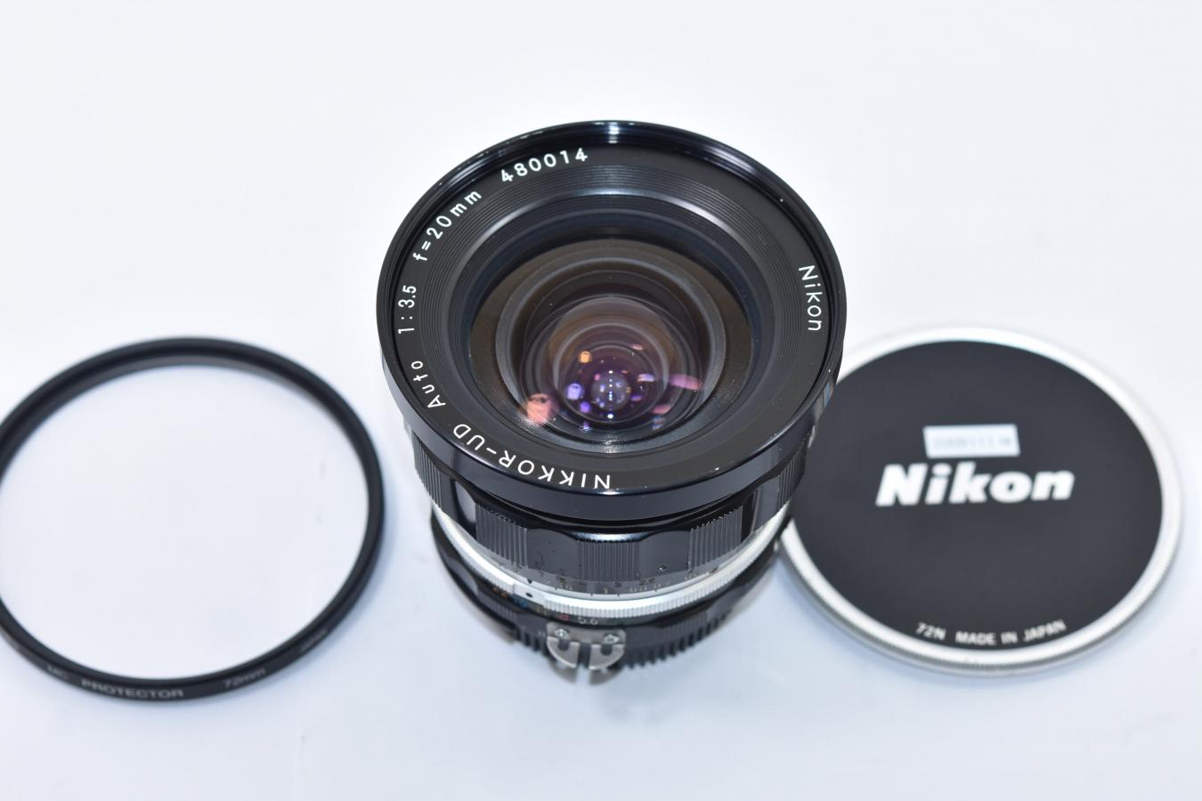 ニコン NIKKOR-UD Auto 20mm F3.5 Ai改