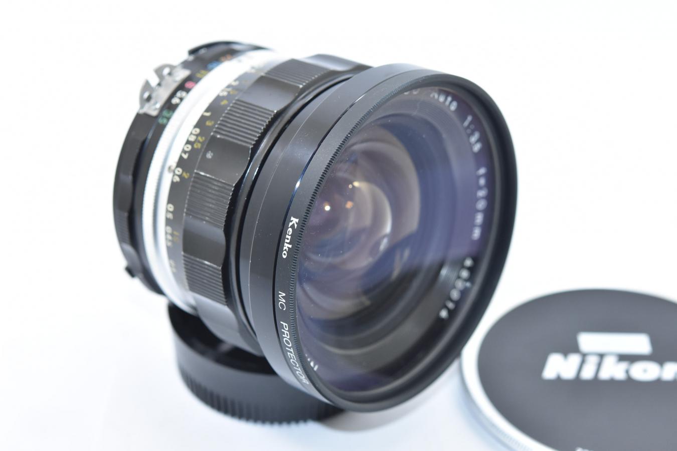 ニコン NIKKOR-UD Auto 20mm F3.5 Ai改 【ケンコー製72mm MC ...