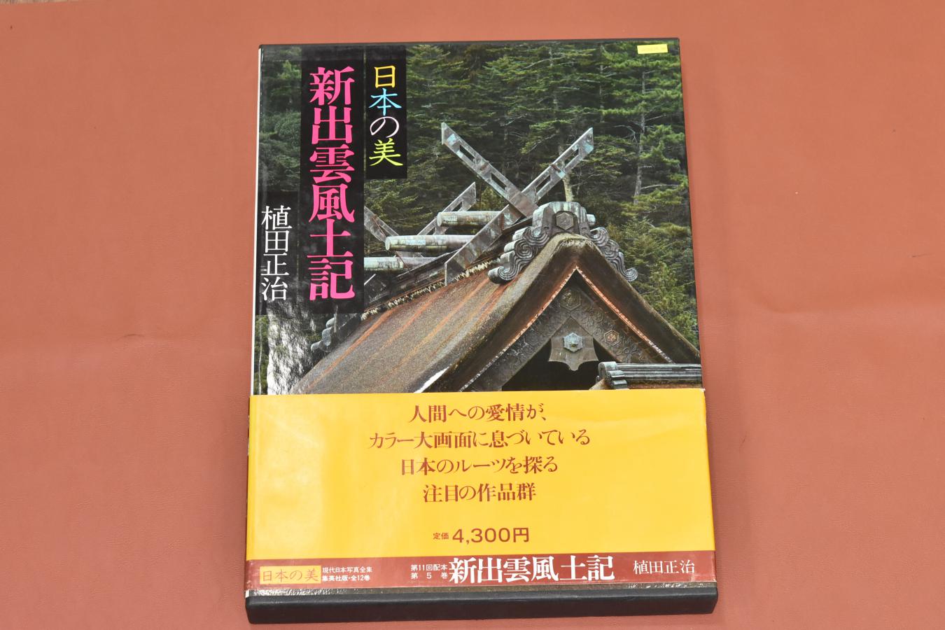 【絶 版 写 真 集】 日本の美 新出雲風土記 【現代日本写真全集 植田正治】