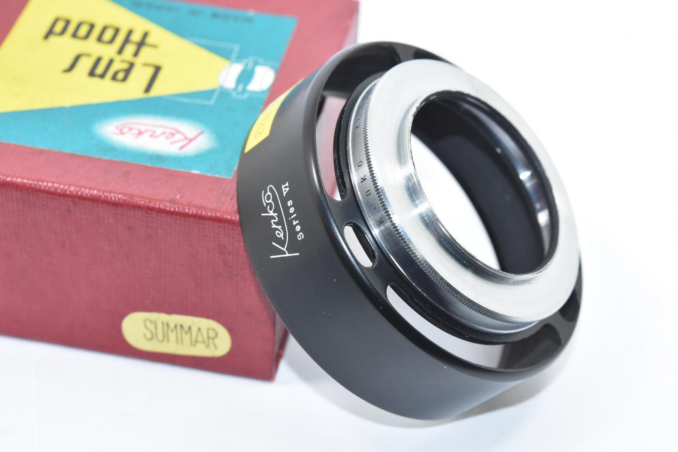 希 少】Kenko Lens Hood 元箱付 【LEICA SUMMAR 50/2 沈胴用 希 少】Kenko Lens Hood 元箱付 【LEICA SUMMAR 50/2 沈胴用