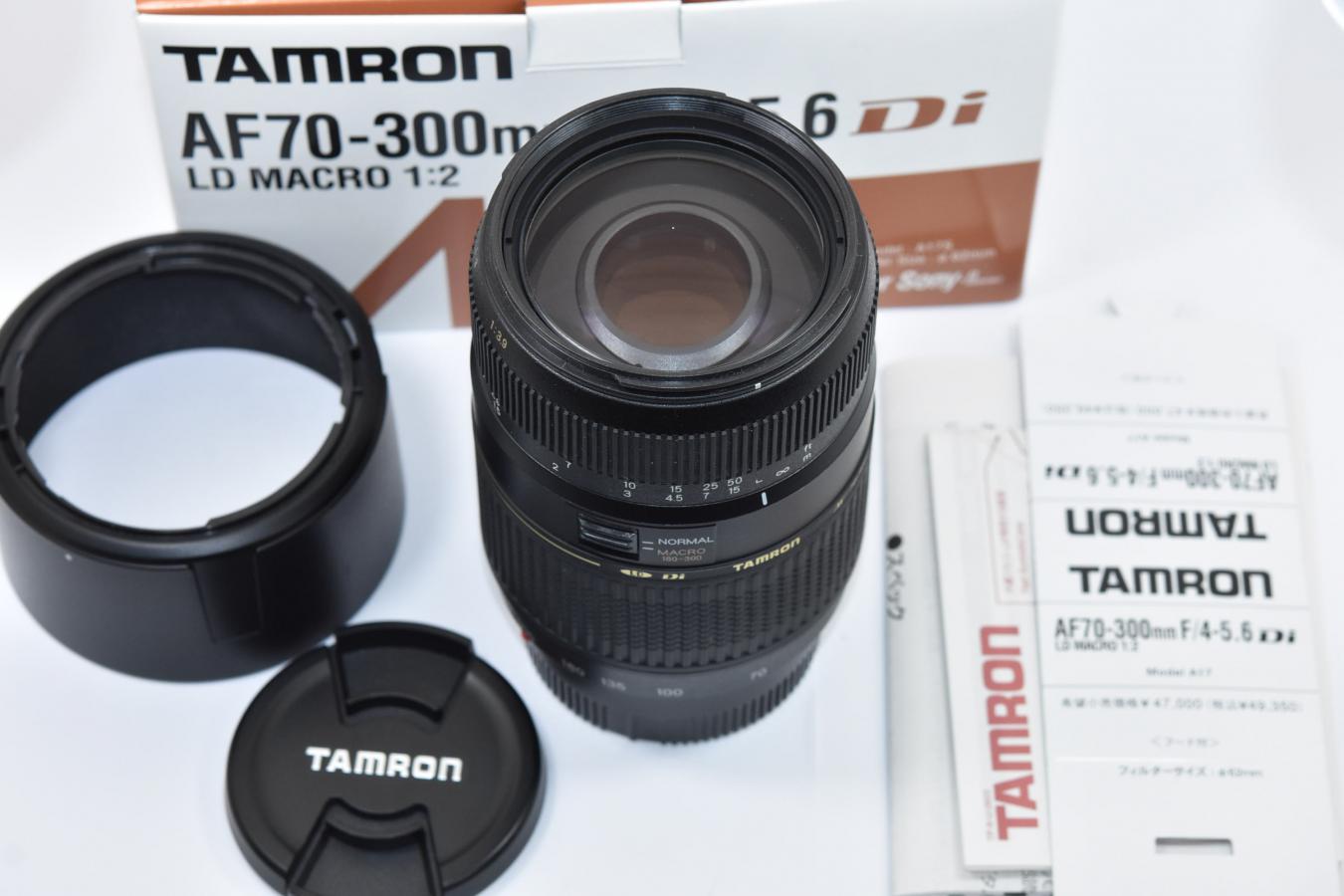 TAMRON AF 70-300mm F4-5.6 Di LD MACRO Model:A17S 【SONY Aマウント