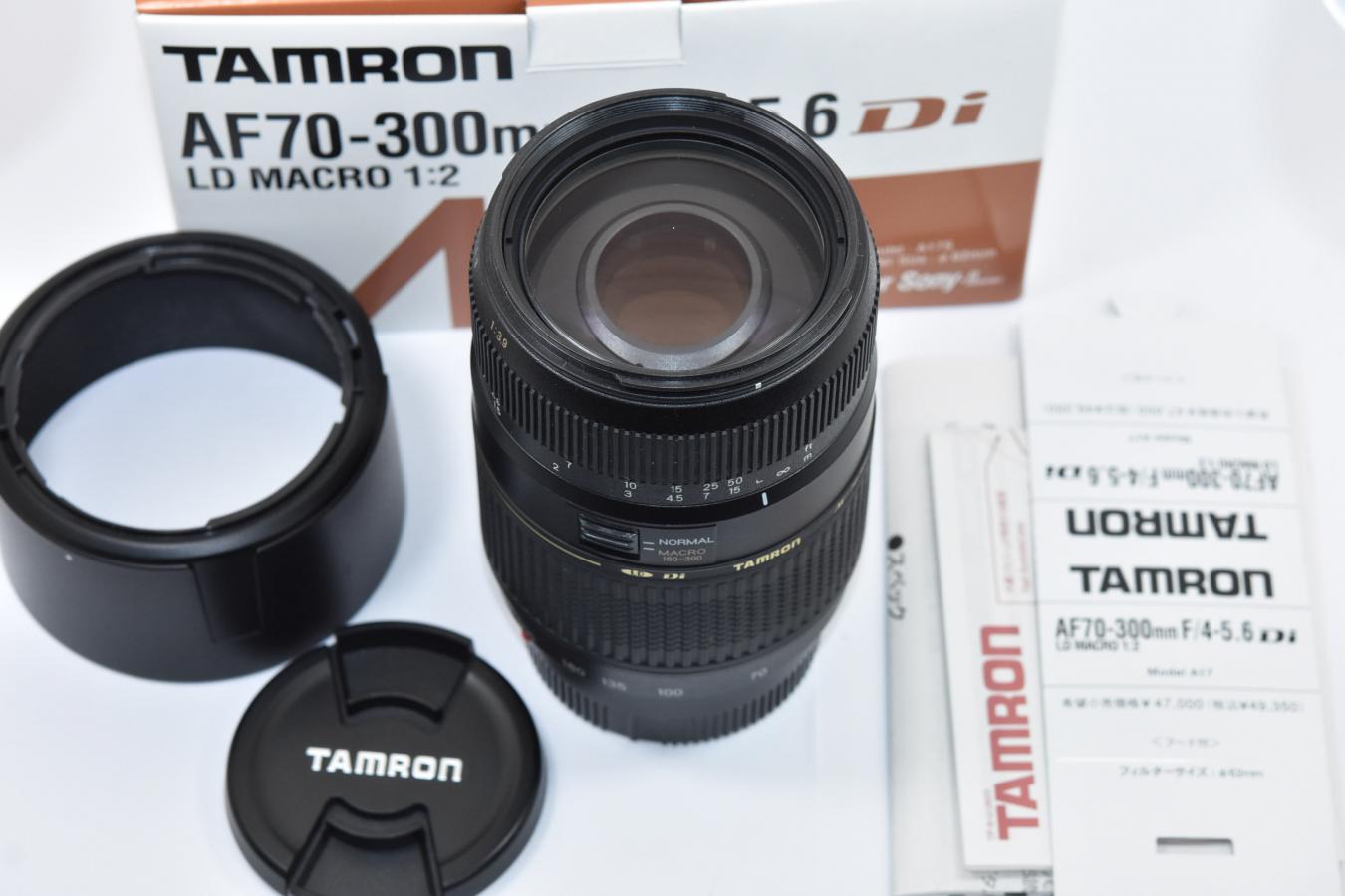 TAMRON AF 70-300mm F4-5.6 Di LD MACRO Model:A17S 【SONY Aマウント ...