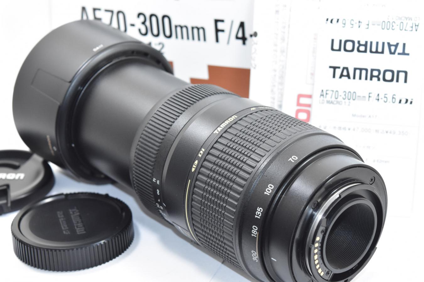 TAMRON AF 70-300mm F4-5.6 Di LD MACRO Model:A17S 【SONY Aマウント