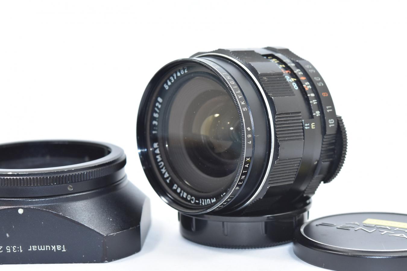 【美品】Super Multi Coated Takumar 28mm f3.5