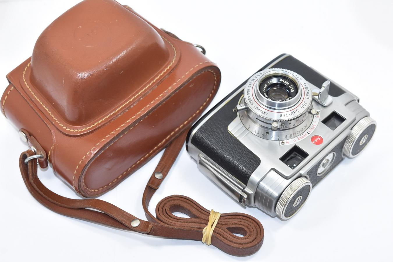 コダック Kodak Signet 35 純正本革ケース付 【Kodak Ektar 44/3.5