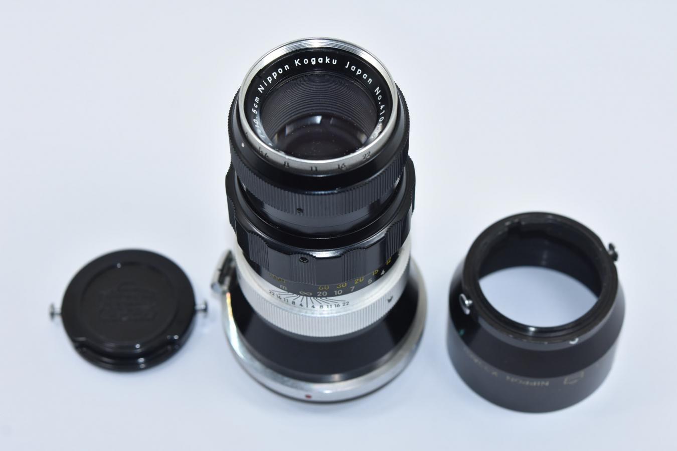 プリセット Nikon NIKKOR-T 10.5cm F4 YlZEv-m12121271971 ヘリコイド