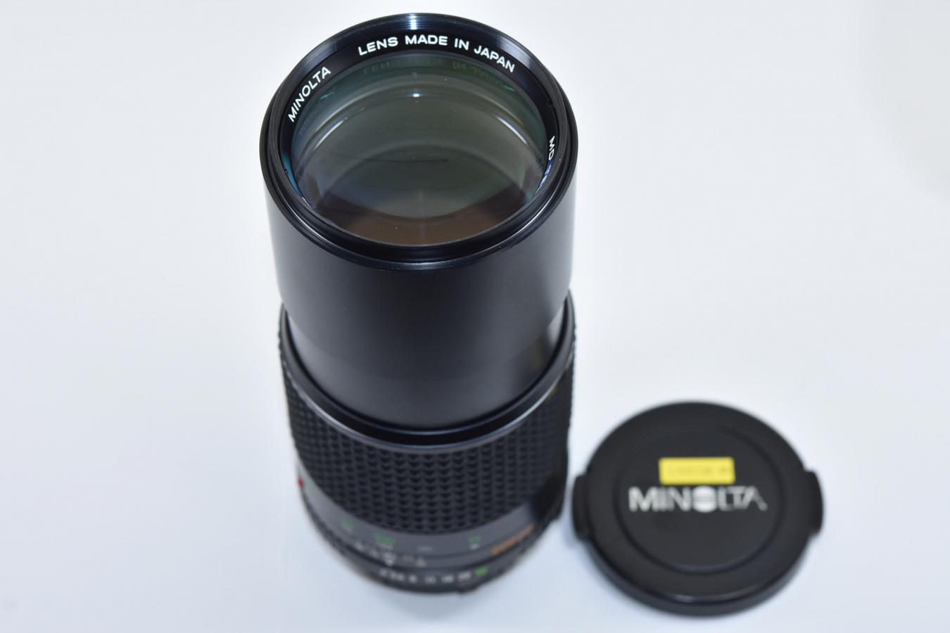 MINOLTA MD TELE ROKKOR 200mm F4【カメラ女子に絶大な人気のオールド ...