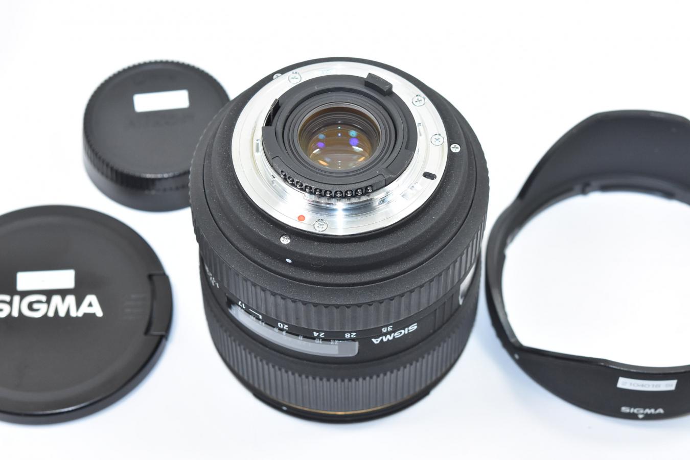 SIGMA 17-35mm F2.8-4 EX DG HSM 【純正フード付 Nikon Fマウント