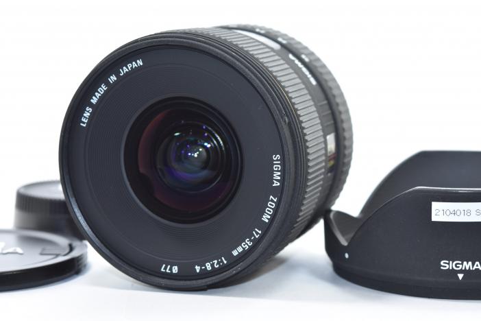 SIGMA 17-35mm F2.8-4 EX DG HSM 【純正フード付 Nikon F