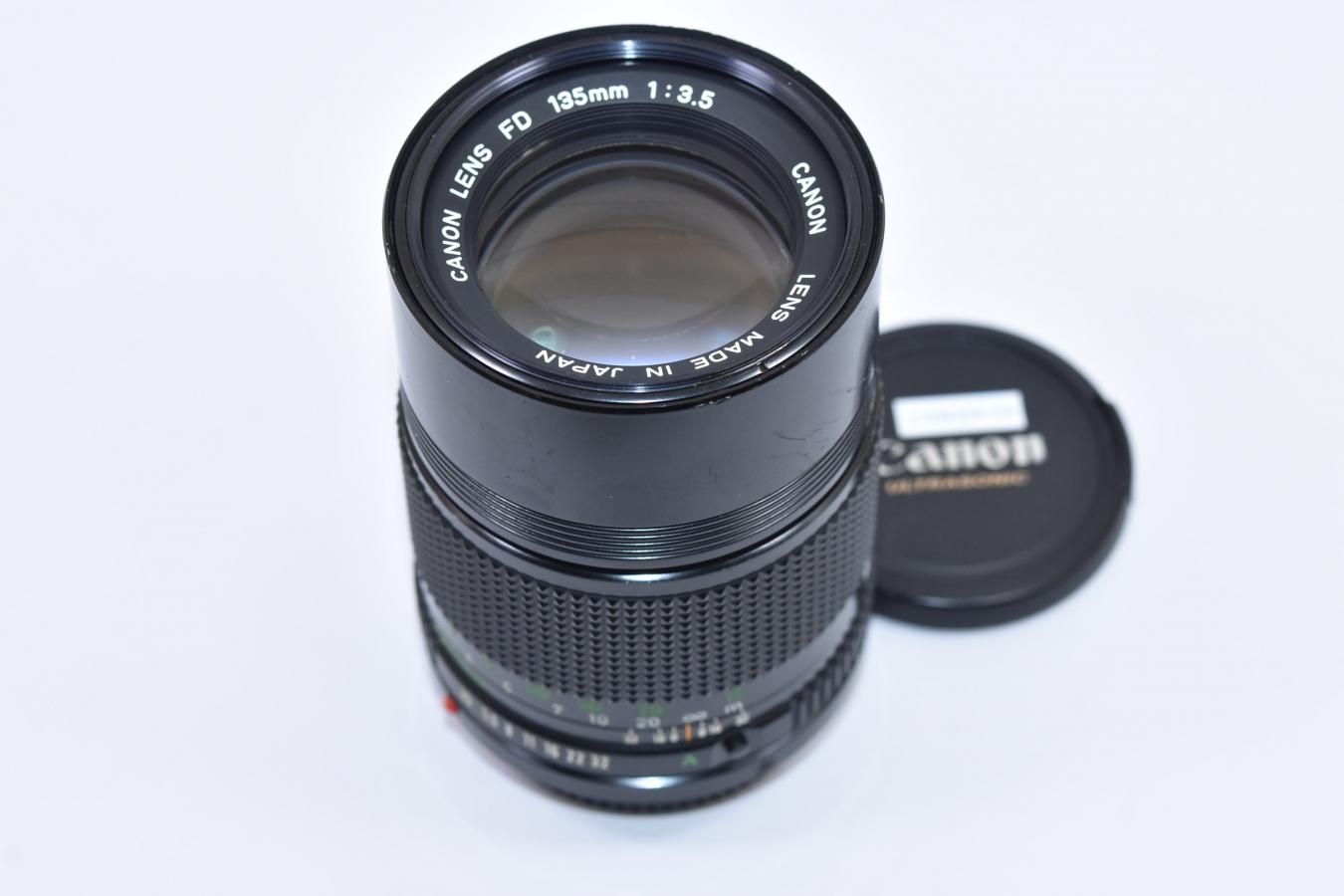 キヤノン Canon NEW FD 135mm F3.5【カメラ女子に絶大な人気のオールド 