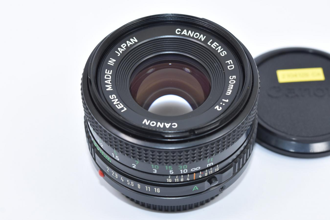 キヤノン Canon NEW FD 50mm F2 【カメラ女子に絶大な人気のオールド