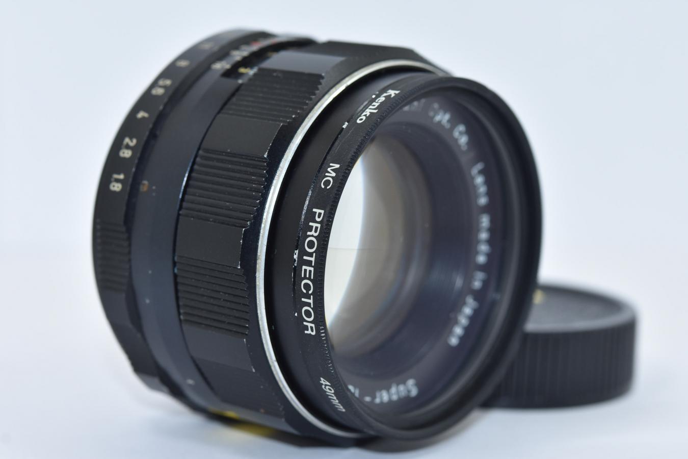 ペンタックス PENTAX Super-Takumar 55mm F1.8 フィルター付【カメラ 