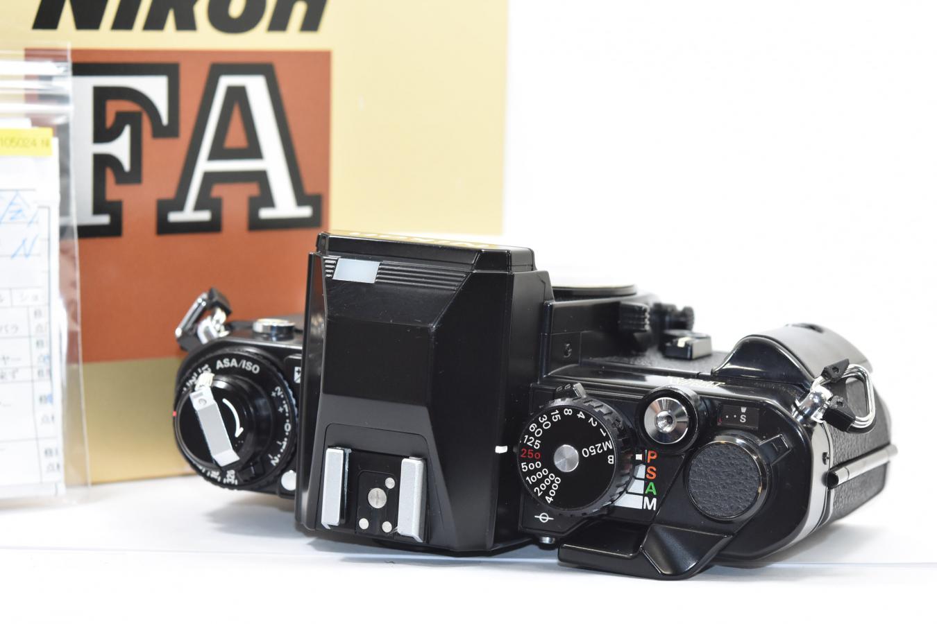 カメラ フィルムカメラ ニコン 【コレクション向け】 Nikon FA ブラック 【整備済 元箱付 